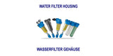 10" Zoll WASSERFILTERGEHÄUSE