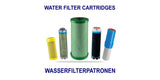 WASSERFILTERPATRONEN Übersicht