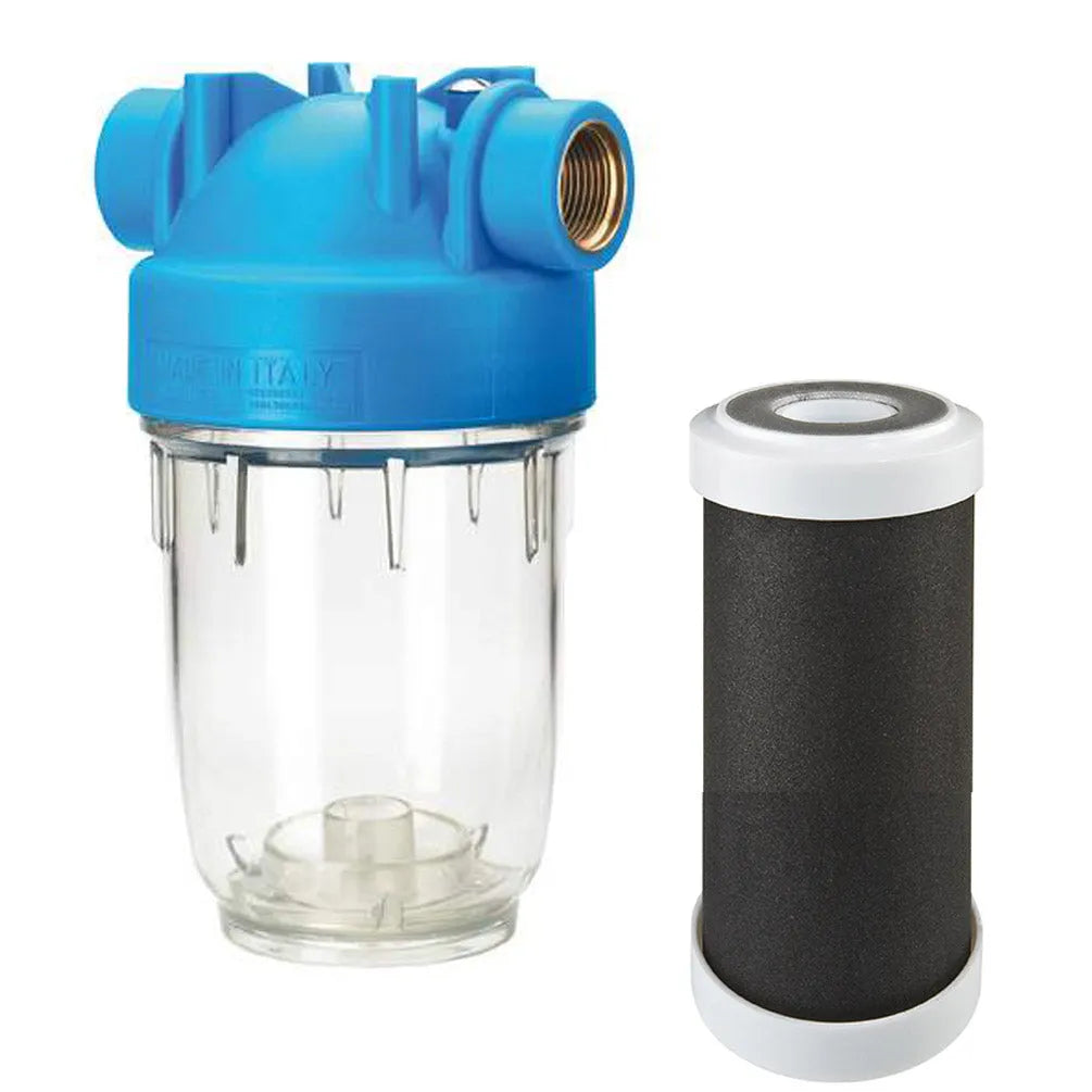 MP-PCA Untertisch Wasserfilter 1/2" - Aktivkohleblock Mikrofiltration