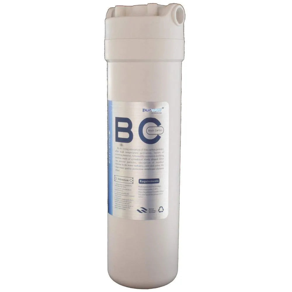 PUR Smart BC 10mcr Bloque de Carbono Activo Filtro de Carbono Cloro y Grifo de 3 Vías