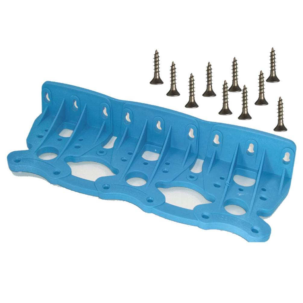 W3 - Soporte de pared (azul) para carcasa de filtro TRIPLE