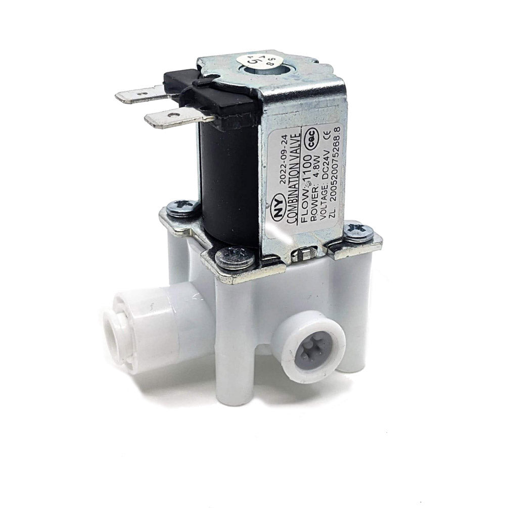 Kombiniertes Spülventil mit 1100cc Durchflussbegrenzer 24V